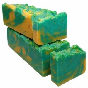 Savon artisanal base huile d'olive et de coco saponifié à froid Agrumes- +/- 100Gr