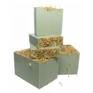 Savon artisanal base glycérine huile de coco saponifié à froid - Camomille +/- 100Gr