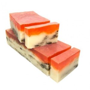 Savon artisanal base huile d'olive et de coco saponifié à froid Jojoba - +/- 100Gr