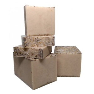Savon artisanal base glycérine huile de coco saponifié à froid - Miel Blé +/- 100Gr