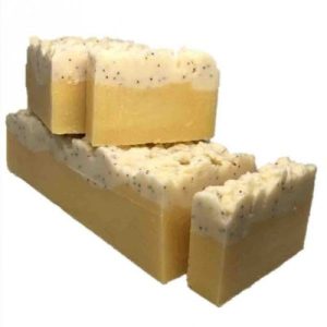 Savon artisanal base huile d'olive et de coco saponifié à froid Onagre - +/- 100Gr